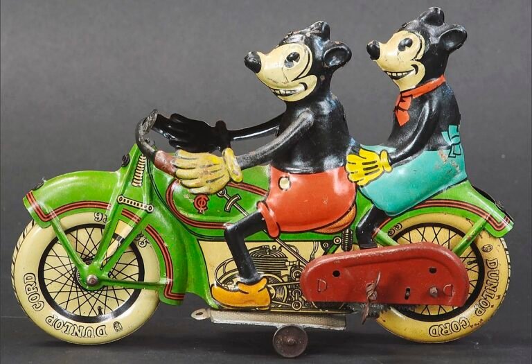 Mickey Mouse Motorcycle by Tipp & Co