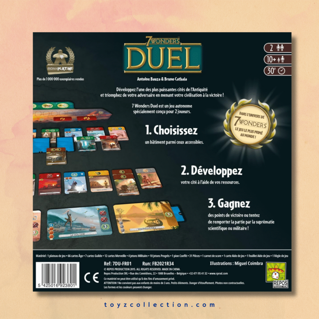 7 Wonders Duel Board Game